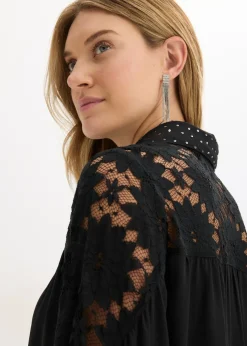 Mujer bonprix bonprix Blusa con encaje