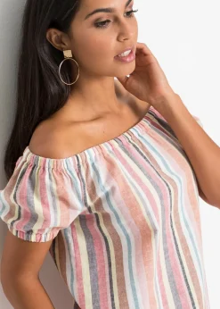 Mujer bonprix bonprix Blusa con escote bañera