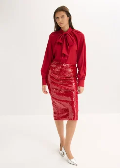 Mujer bonprix bonprix Blusa con lazo