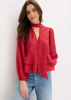 Mujer bonprix bonprix Blusa con lazo