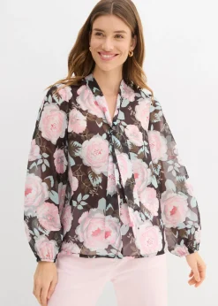 Mujer bonprix bonprix Blusa con lazo