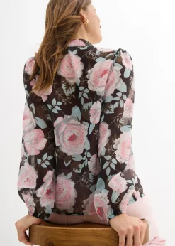 Mujer bonprix bonprix Blusa con lazo