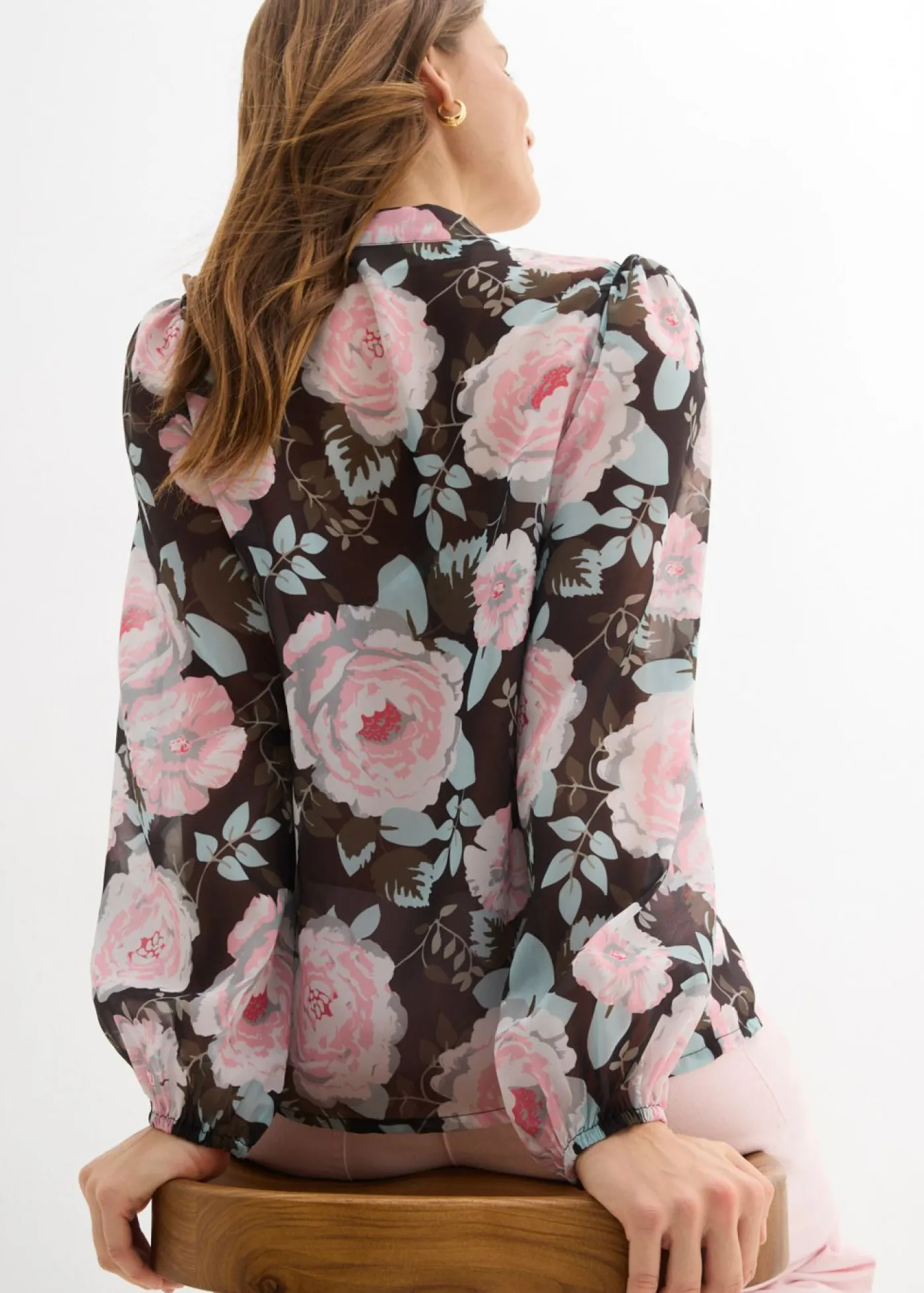 Mujer bonprix bonprix Blusa con lazo