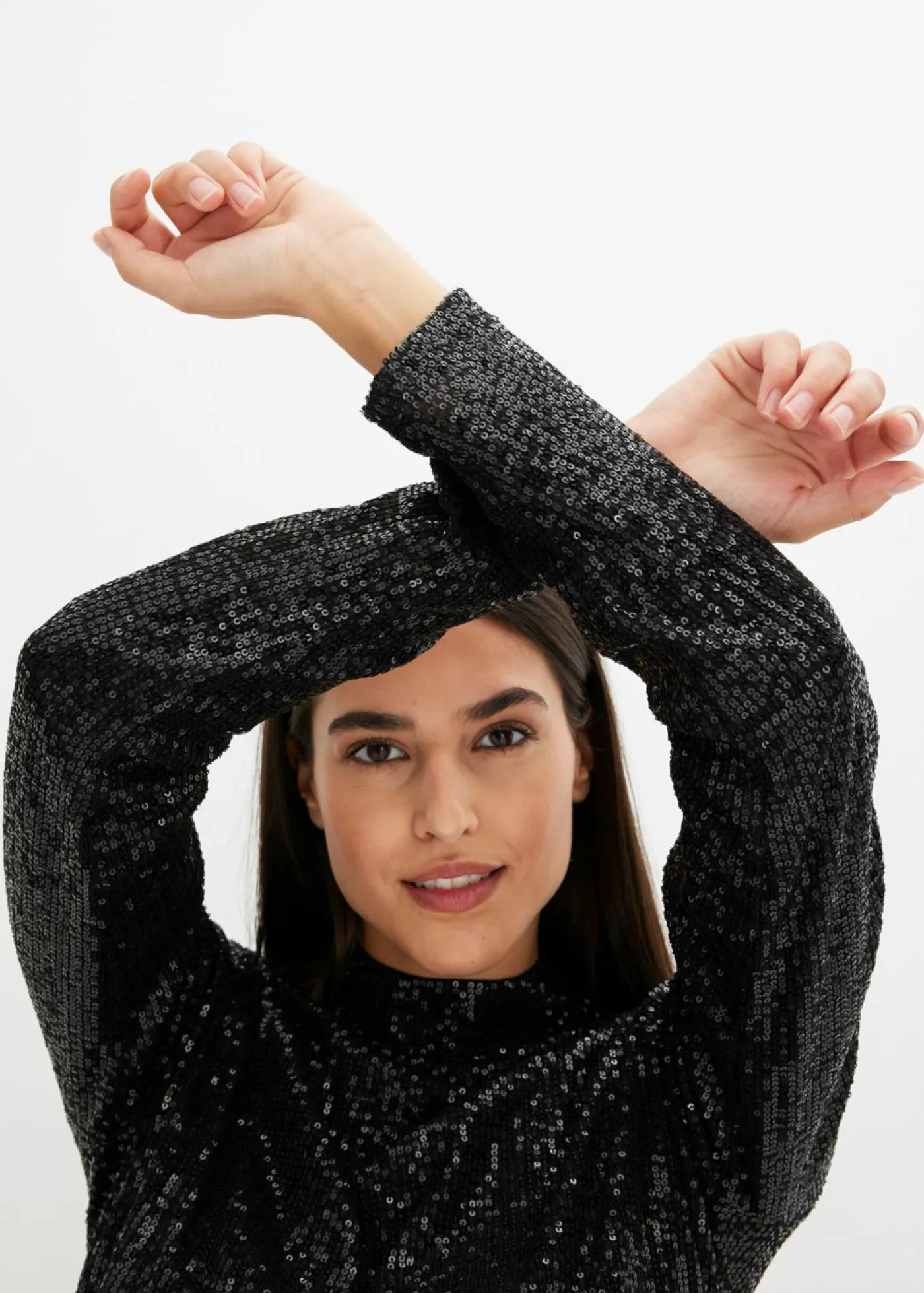 Mujer bonprix bonprix Blusa con lentejuelas