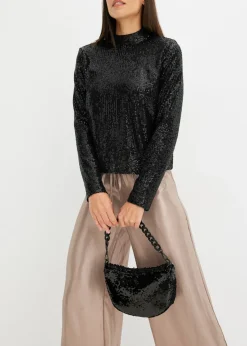 Mujer bonprix bonprix Blusa con lentejuelas