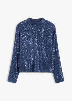 Mujer bonprix bonprix Blusa con lentejuelas