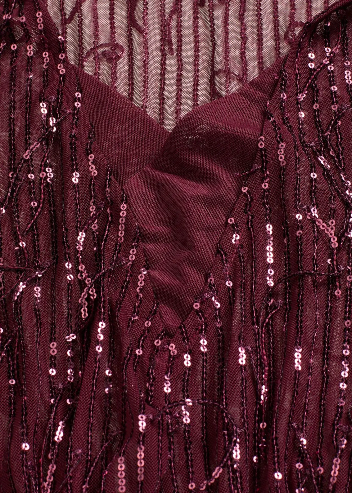 Mujer bonprix bonprix Blusa con lentejuelas y flecos