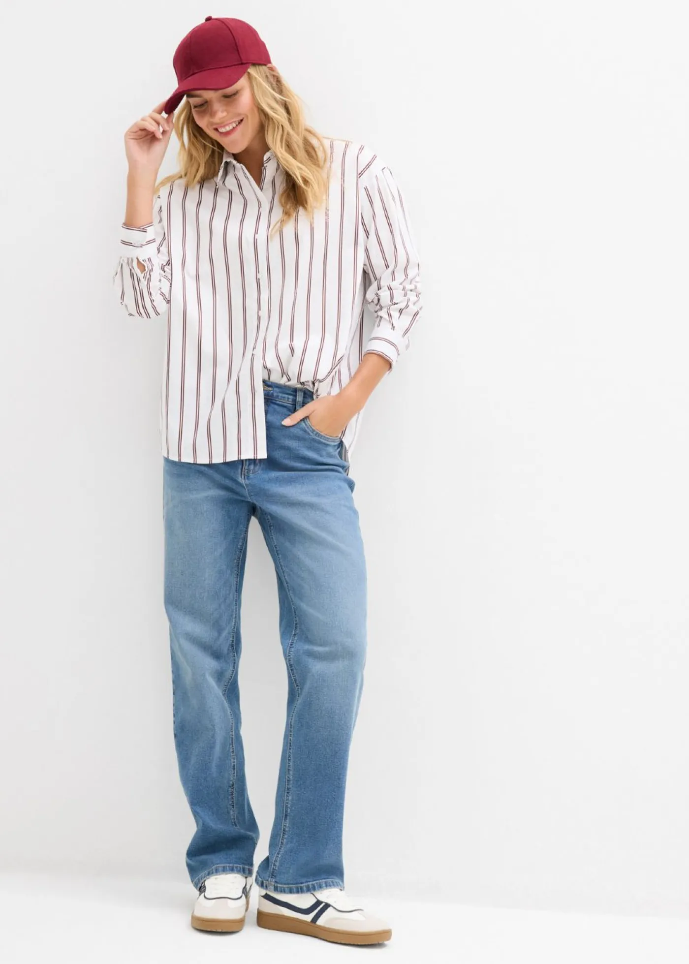 Mujer bonprix bonprix Blusa con rayas