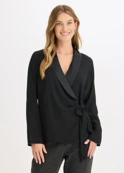 Mujer bonprix bonprix Blusa cruzada