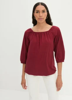 Mujer bonprix bonprix Blusa de algodón orgánico puro