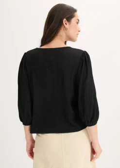Mujer bonprix bonprix Blusa de crepé estructurado