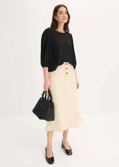 Mujer bonprix bonprix Blusa de crepé estructurado