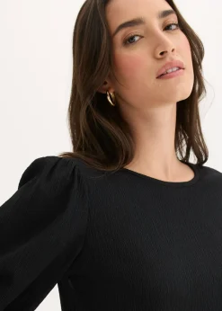 Mujer bonprix bonprix Blusa de crepé estructurado