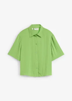 Mujer bonprix bonprix Blusa de crepé ligero con corte boxy