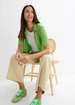 Mujer bonprix bonprix Blusa de crepé ligero con corte boxy