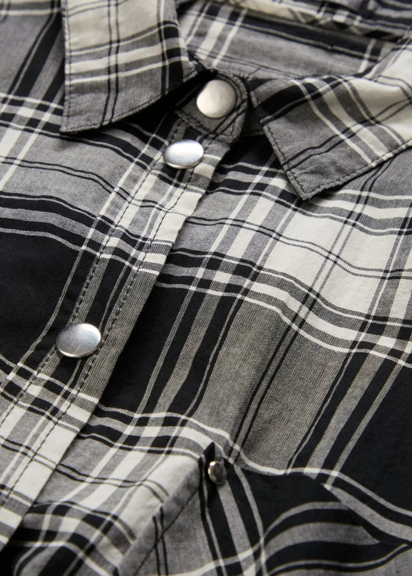 Mujer bonprix bonprix Blusa de cuadros de algodón puro