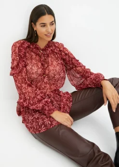 Mujer bonprix bonprix Blusa de gasa