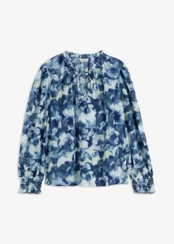 Mujer bonprix bonprix Blusa de gasa estampada