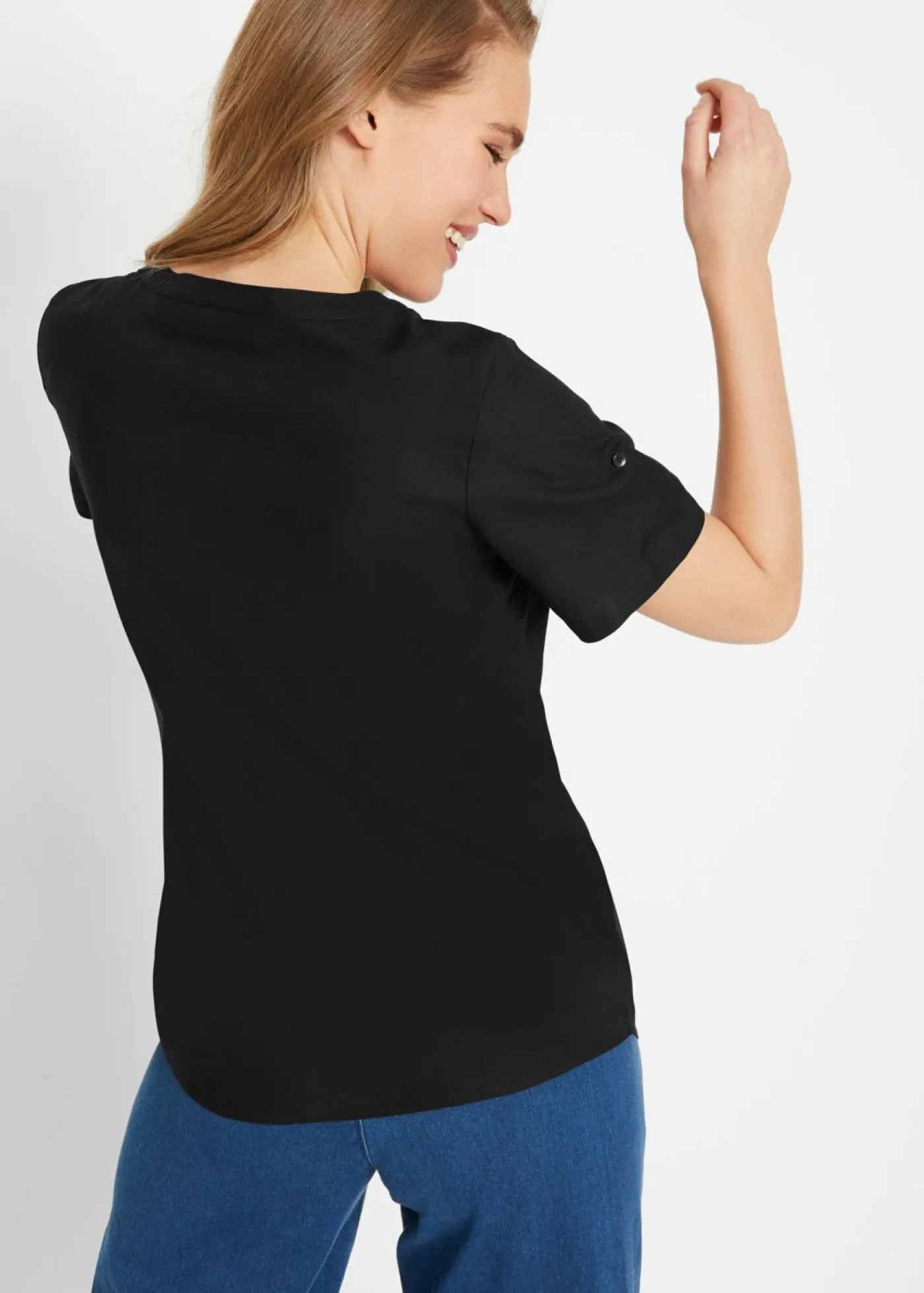 Mujer bonprix bonprix Blusa de manga corta