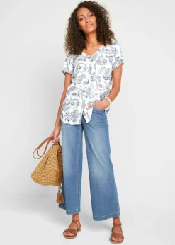 Mujer bonprix bonprix Blusa de manga corta