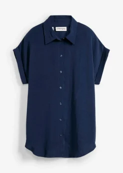 Mujer bonprix bonprix Blusa de manga corta con poliéster reciclado