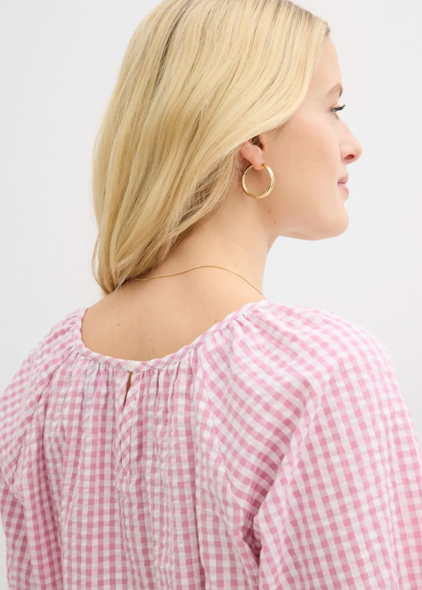 Mujer bonprix bonprix Blusa de manga corta de algodón puro