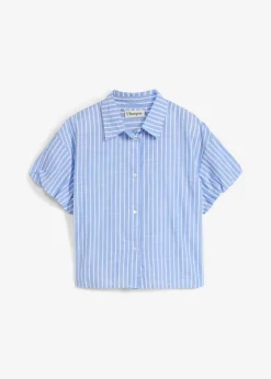 Mujer bonprix bonprix Blusa de manga corta de algodón puro