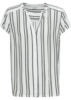 Mujer bonprix bonprix Blusa de manga corta de viscosa pura