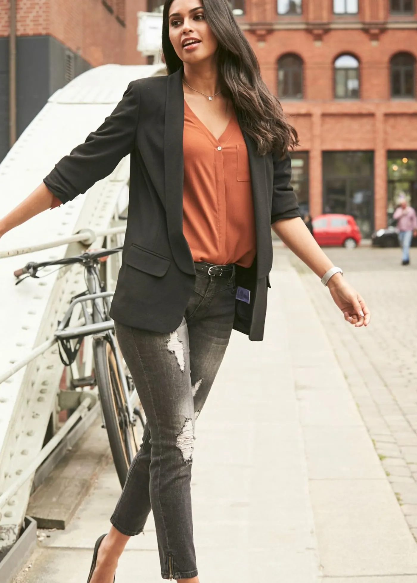 Mujer bonprix bonprix Blusa de manga larga