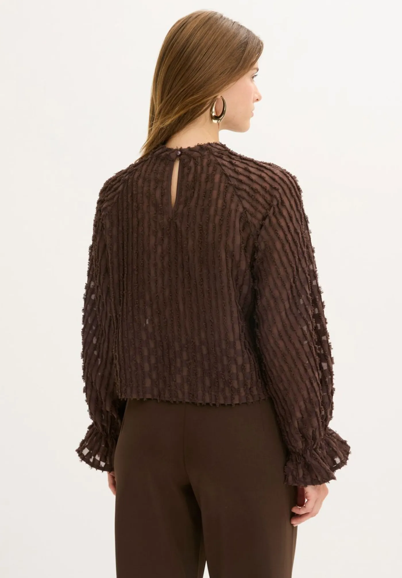 Mujer bonprix bonprix Blusa de material estructurado