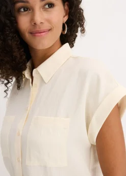 Mujer bonprix bonprix Blusa de mezcla de lyocell fluido