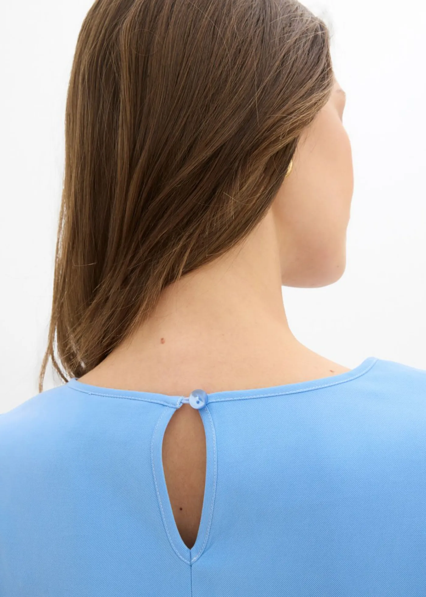 bonprix bonprix Camisas Y Blusas|Novedades>Blusa de mezcla de viscosa fluida azul provenzal