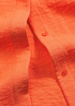 bonprix bonprix Camisas Y Blusas|Camisetas>Blusa de mezcla de viscosa ligera Rojo amapola