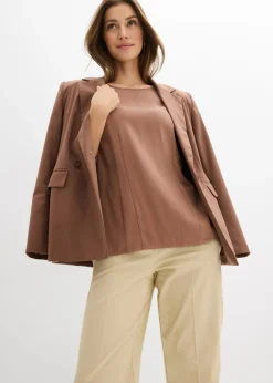 Mujer bonprix bonprix Blusa de mezcla de viscosa fluida