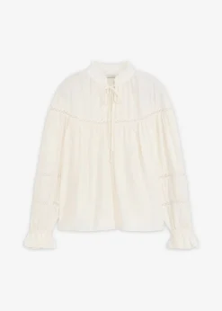 Mujer bonprix bonprix Blusa de mezcla de viscosa fina