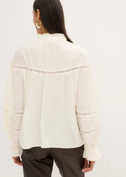 Mujer bonprix bonprix Blusa de mezcla de viscosa fina