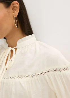 Mujer bonprix bonprix Blusa de mezcla de viscosa fina