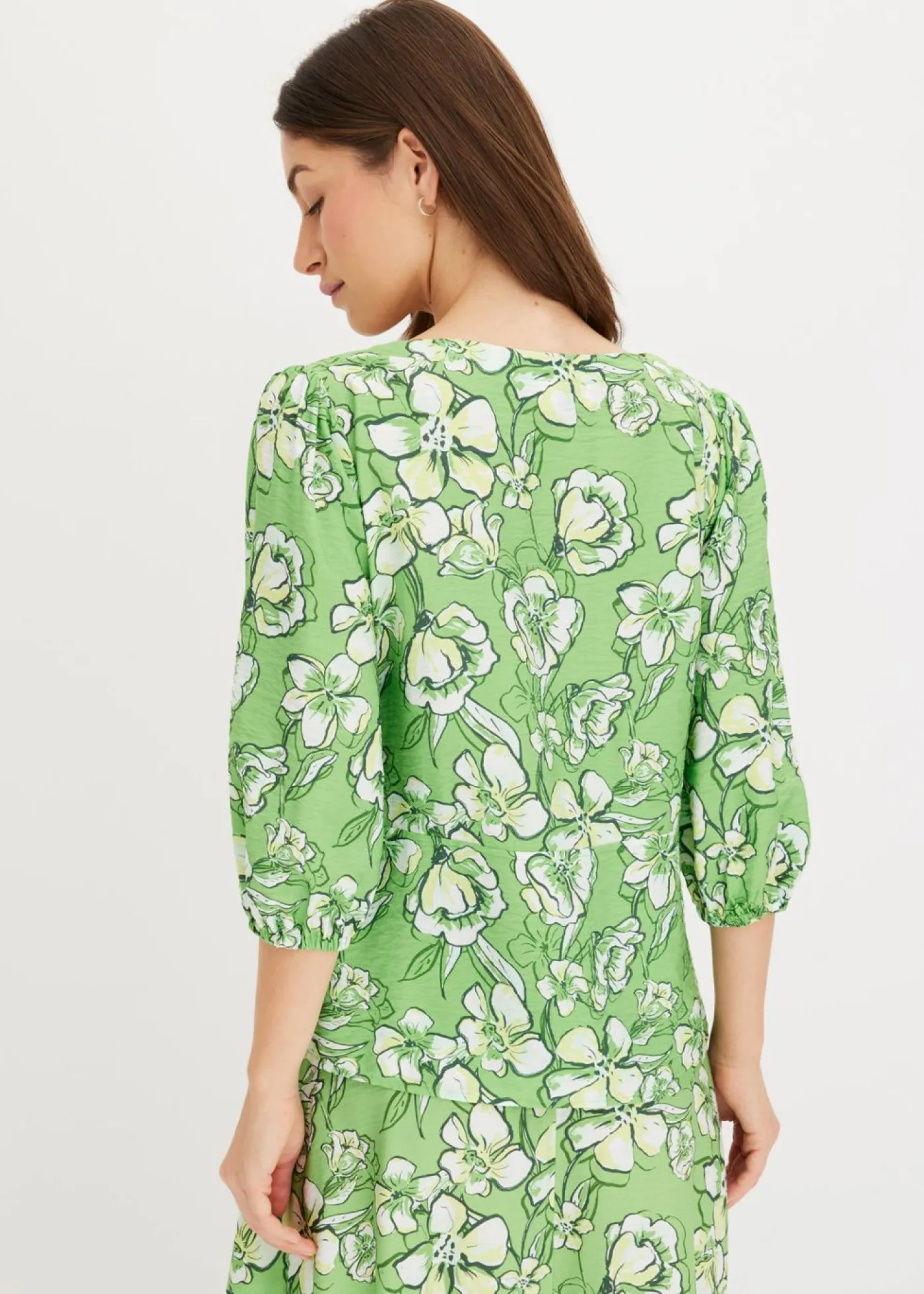 Mujer bonprix bonprix Blusa de mezcla de viscosa fluida