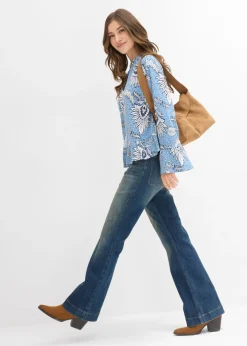 Mujer bonprix bonprix Blusa de mezcla suave de modal