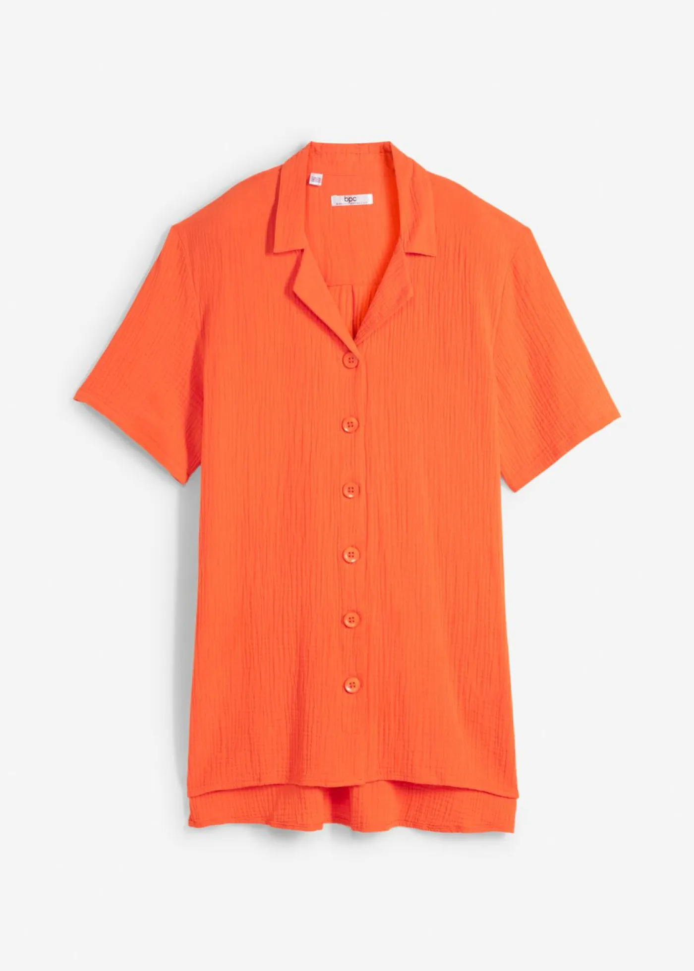 bonprix bonprix Camisas Y Blusas>Blusa de muselina Rojo mandarina