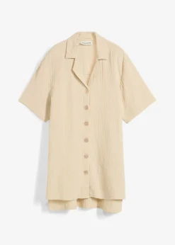 bonprix bonprix Camisas Y Blusas>Blusa de muselina Arena claro