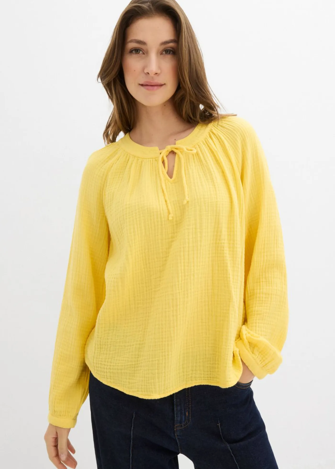Mujer bonprix bonprix Blusa de muselina suave