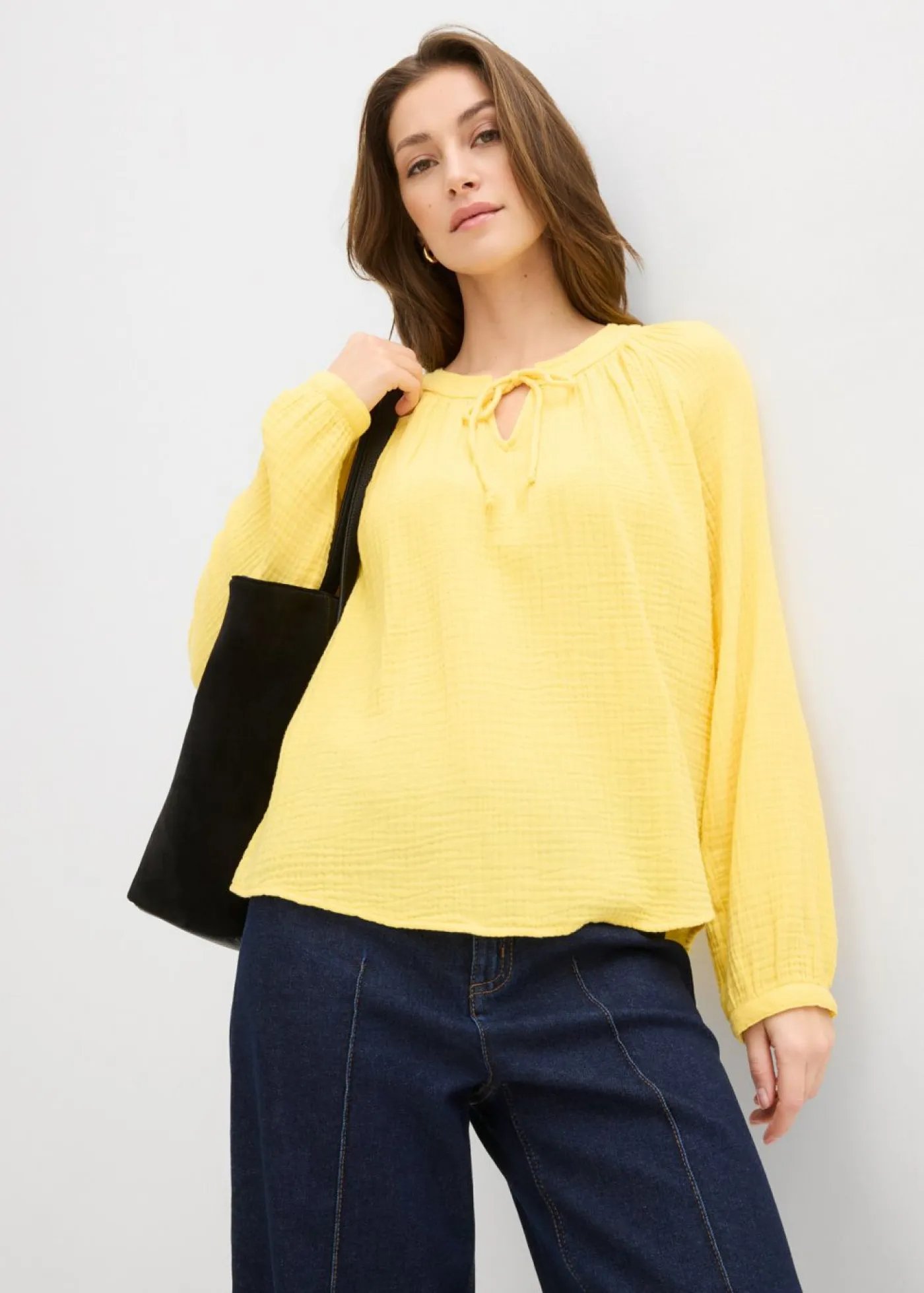 Mujer bonprix bonprix Blusa de muselina suave