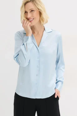 Mujer bonprix bonprix Blusa de satén fino