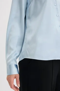 Mujer bonprix bonprix Blusa de satén fino