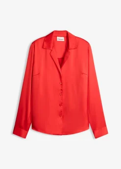 Mujer bonprix bonprix Blusa de satén fino