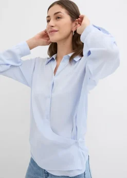 Mujer bonprix bonprix Blusa de satén fluido