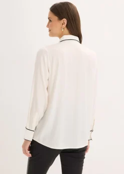Mujer bonprix bonprix Blusa de satén fluido