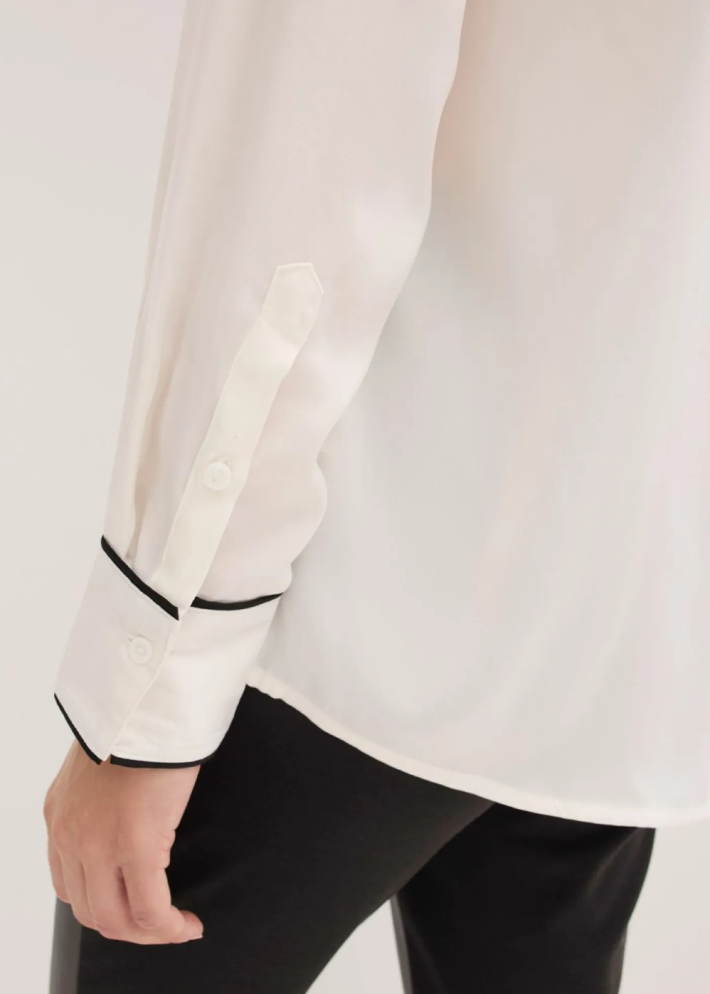 Mujer bonprix bonprix Blusa de satén fluido