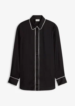 Mujer bonprix bonprix Blusa de satén fluido